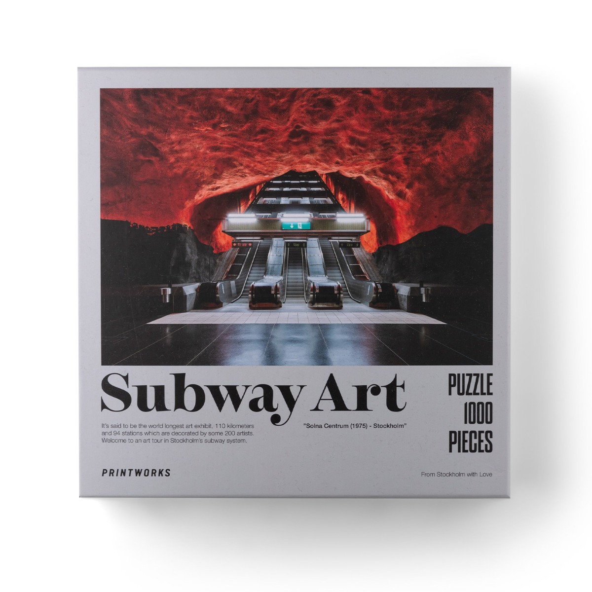 Pagina förlag Pussel Subway Art Fire