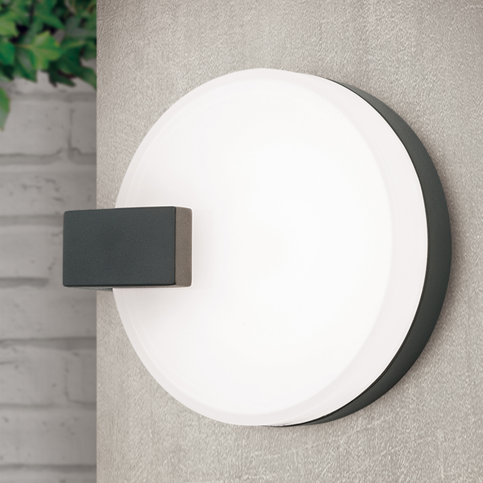LED-utomhusvägglampa Astra från silumingjutning