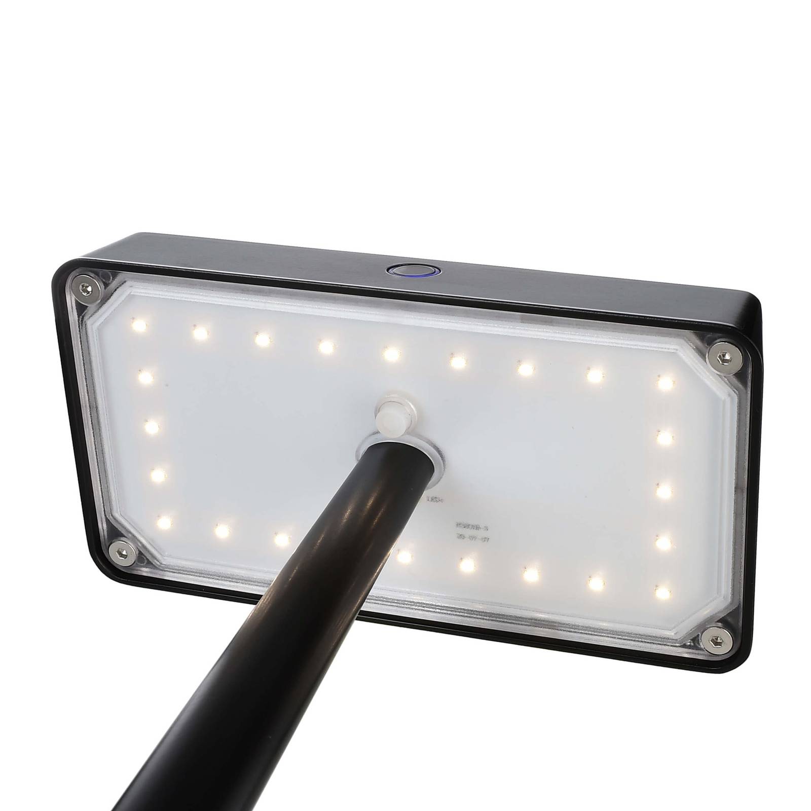 LED-bordslampa Algieba, batteridriven, svart