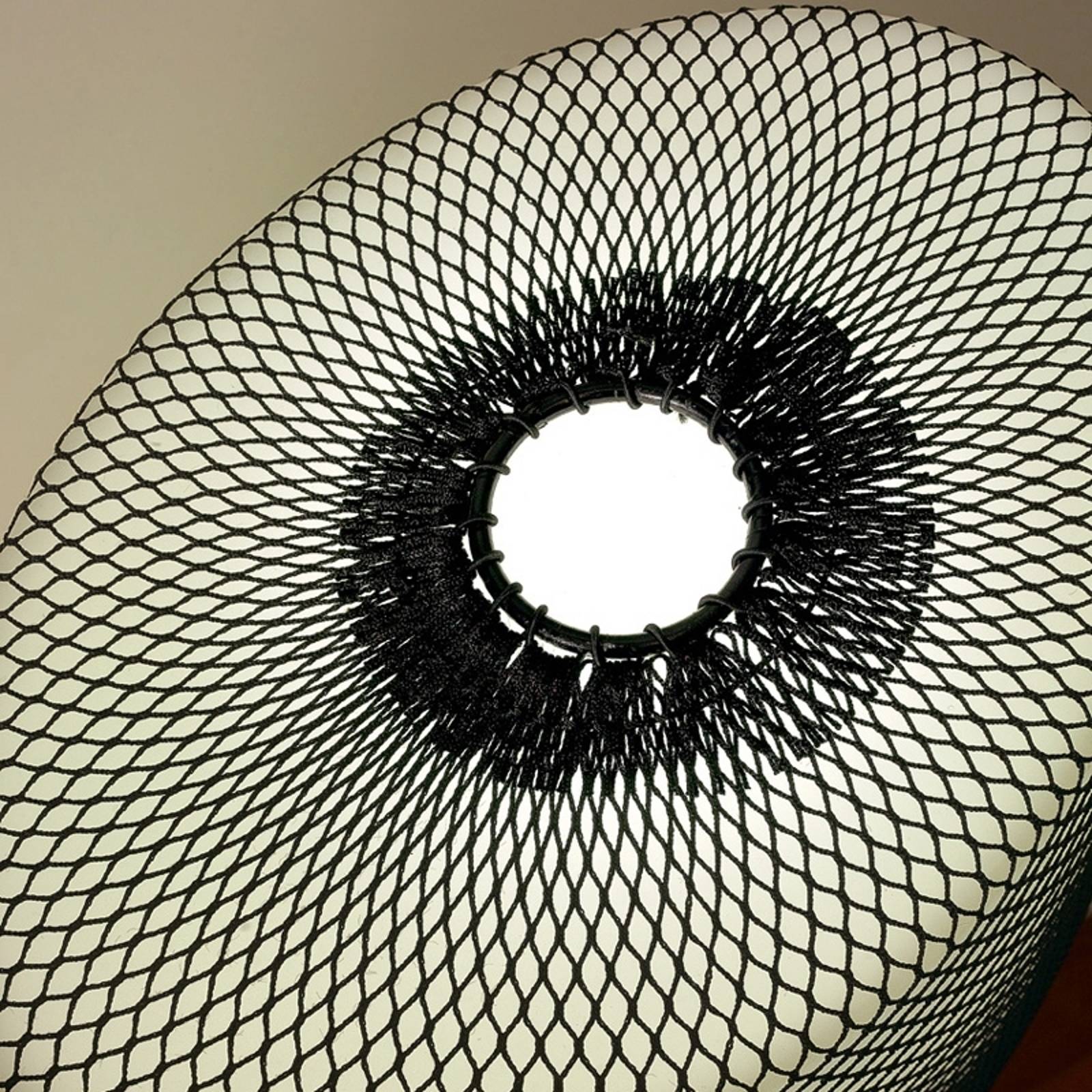 Nät för golvlampa Warm, svart