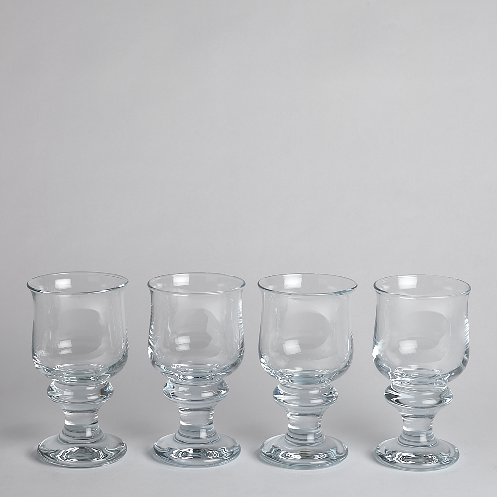 Vintage - SÅLD Glas "Tivoli" Per Lütken för Holmegaard 4 st