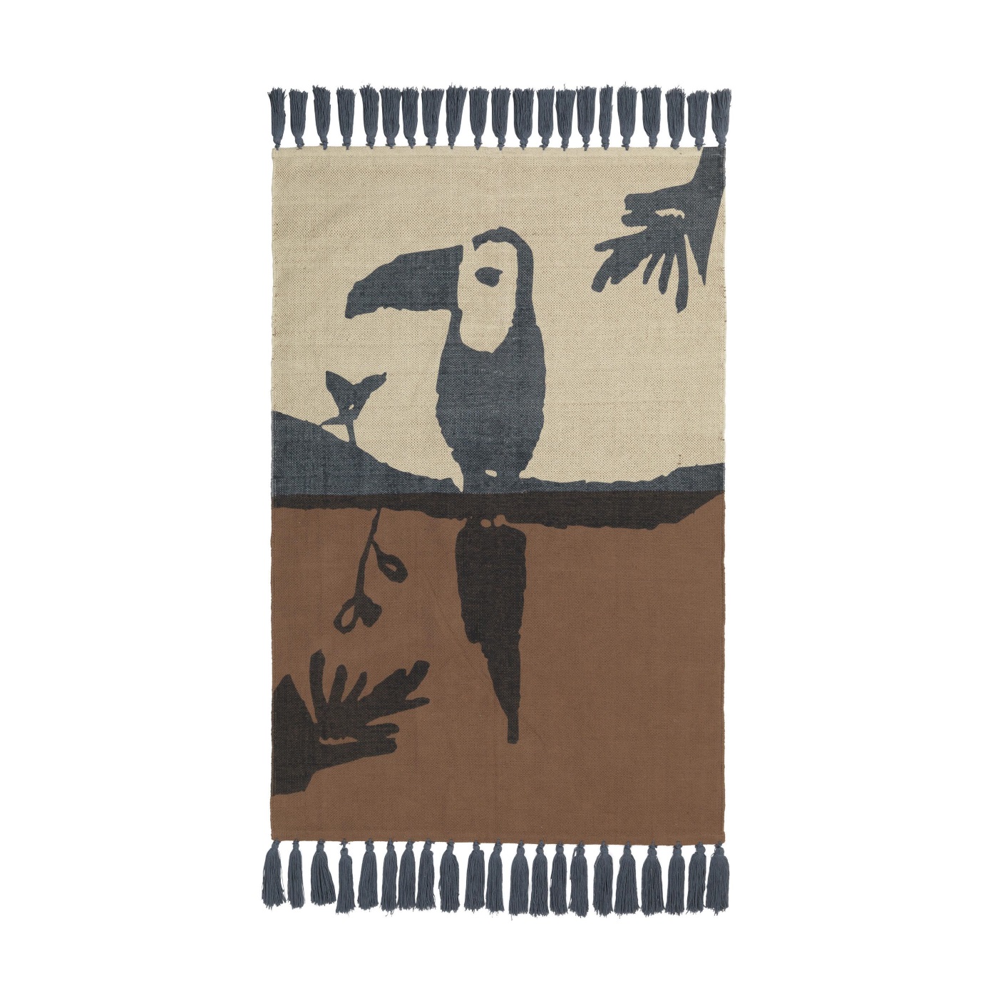 Barnmatta TOUCAN brun, Nofred