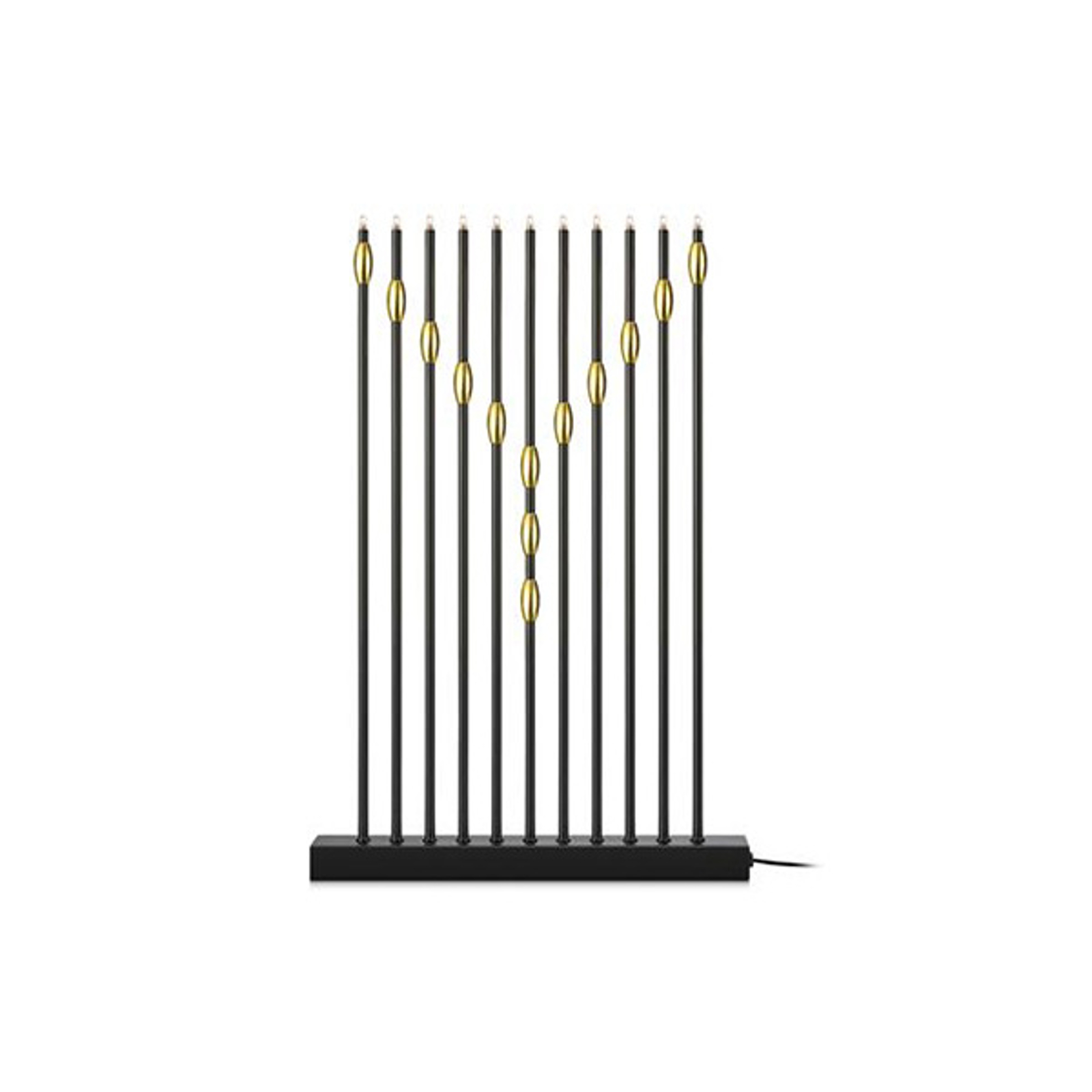 Ljusstake Necklace 1 lampa svart