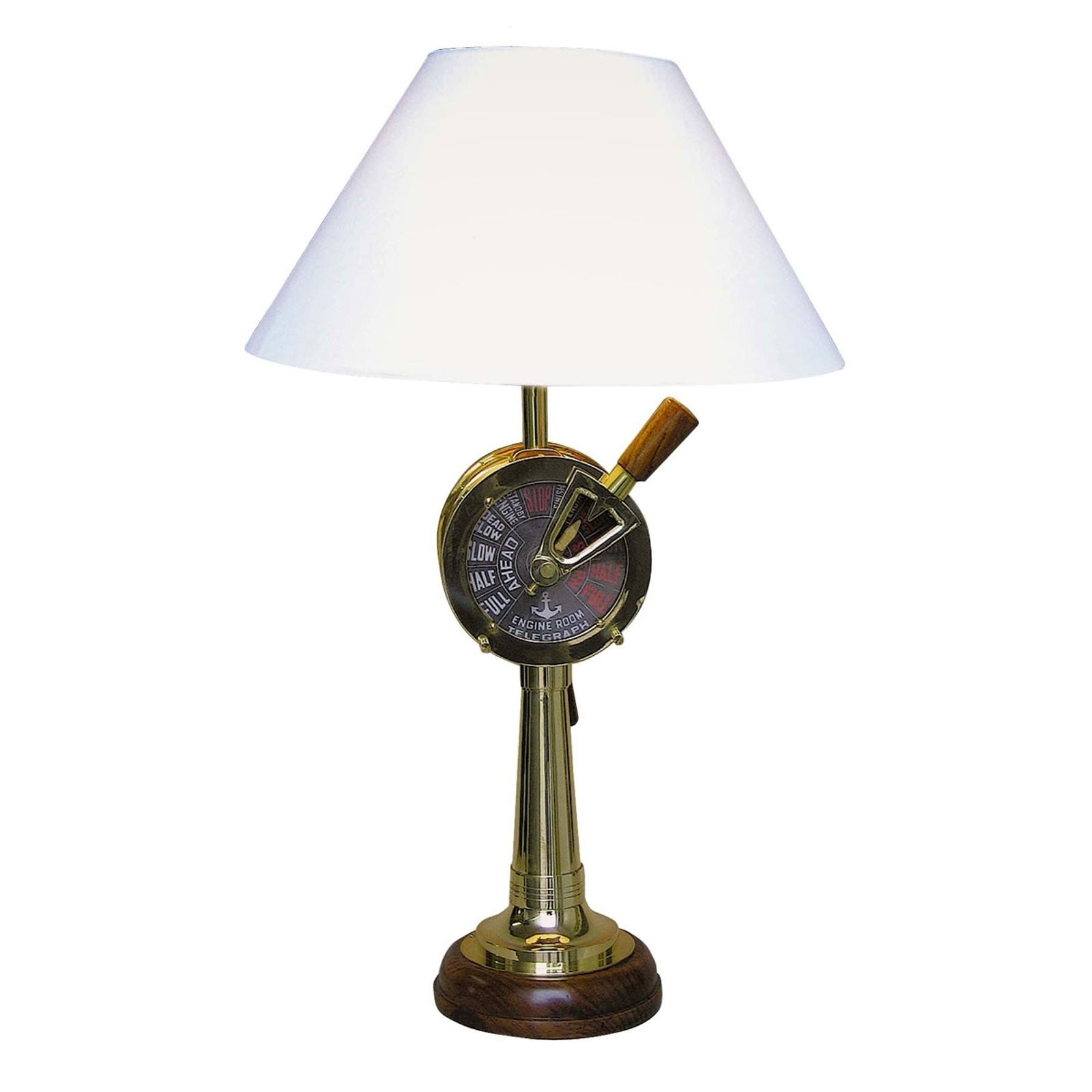 Famose bordslampa CRUISE med trä