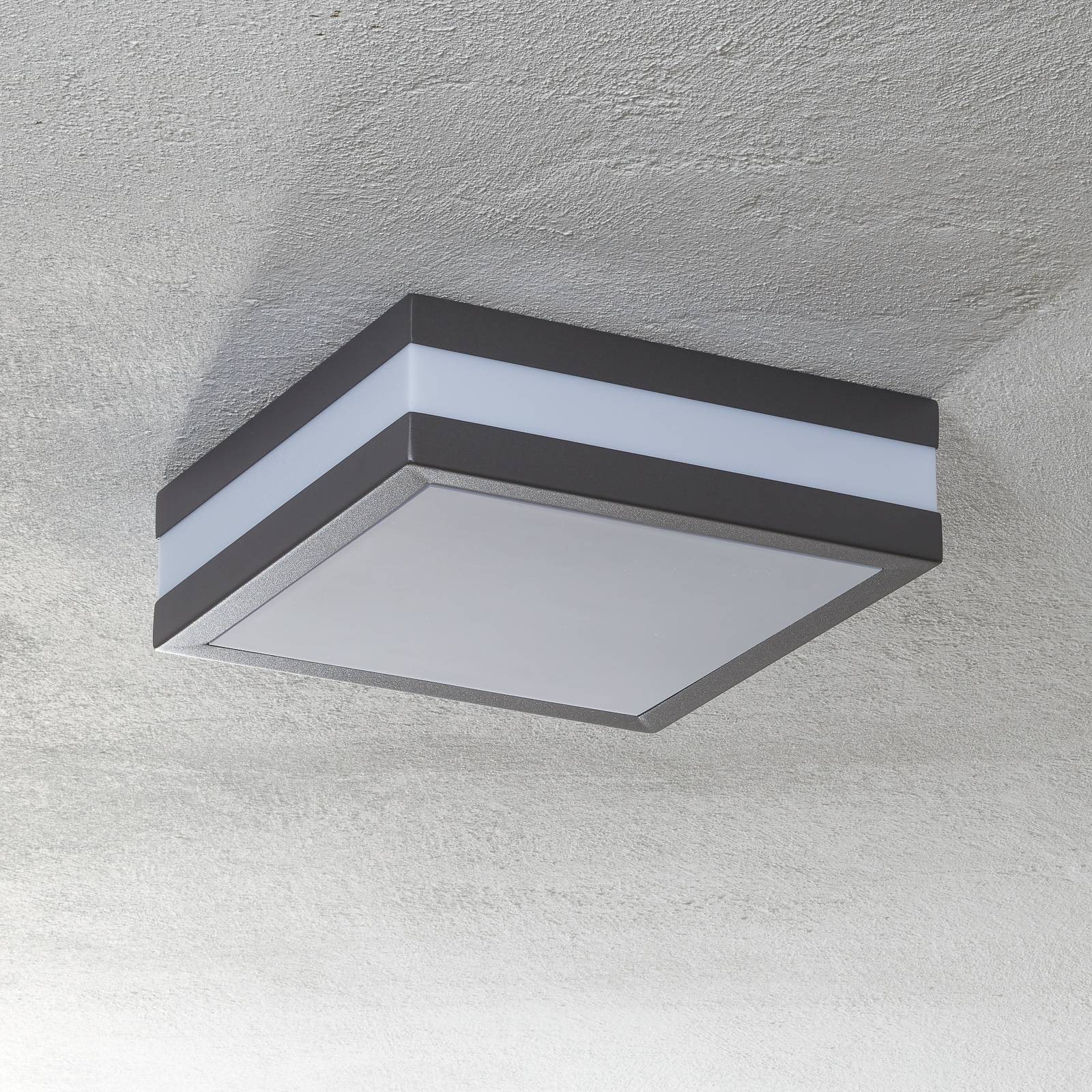 Utomhustaklampa Matteo, 2 x E27, IP44