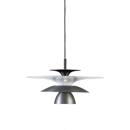 Picasso Pendel Oxidgrå LED 38 cm