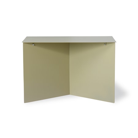 Metall Sidobord RectAngular Olive