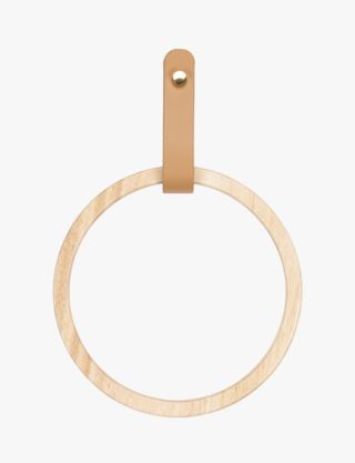 Loop handduksring brun