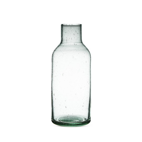 Vas Not Wasted 9,5x24cm Återvunnet Glas Grön