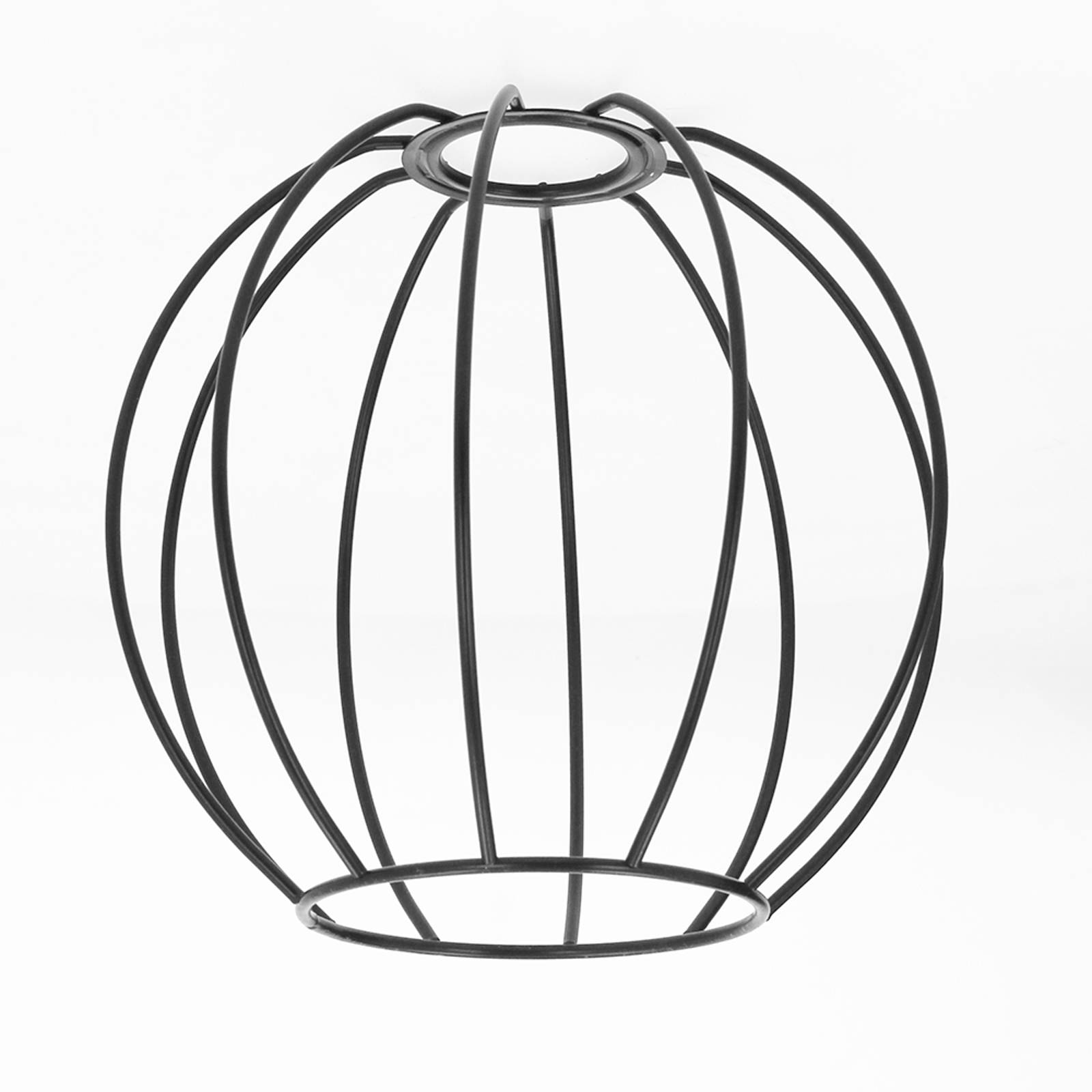 Lampskärm Dorett Ø 19 cm höjd 17 cm svart