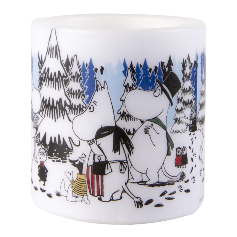 Muurla - Mumin Ljus Winter Forest 8 cm