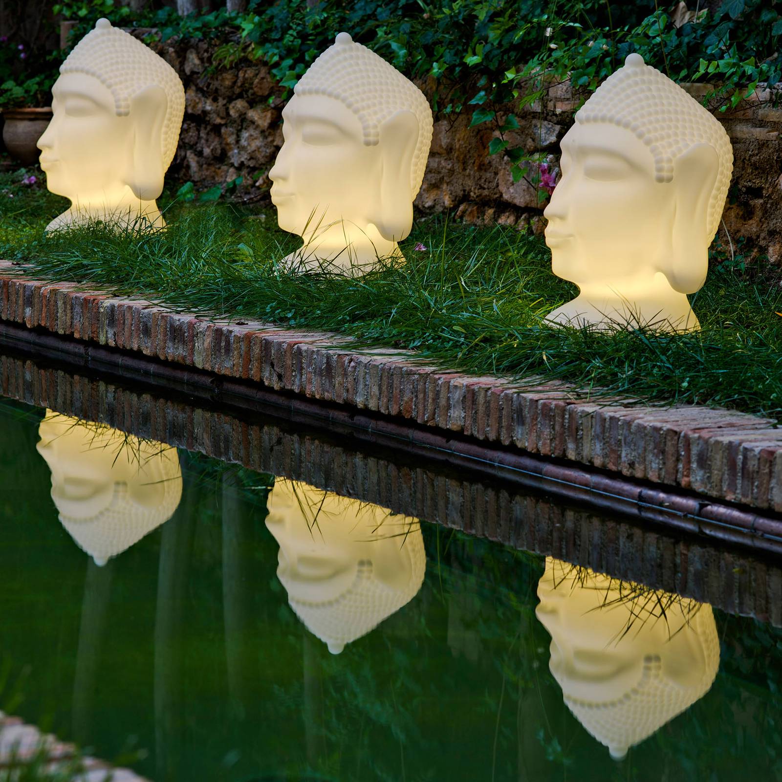 Newgarden Goa LED-golvlampa 70 cm med batteri