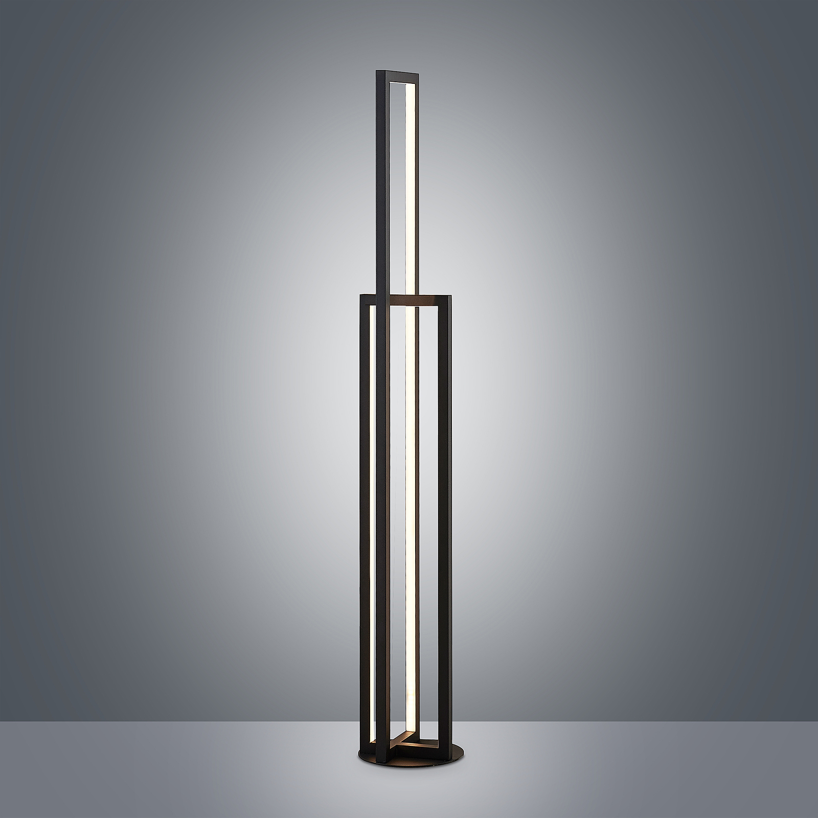 Lucande Hylda LED-golvlampa svart