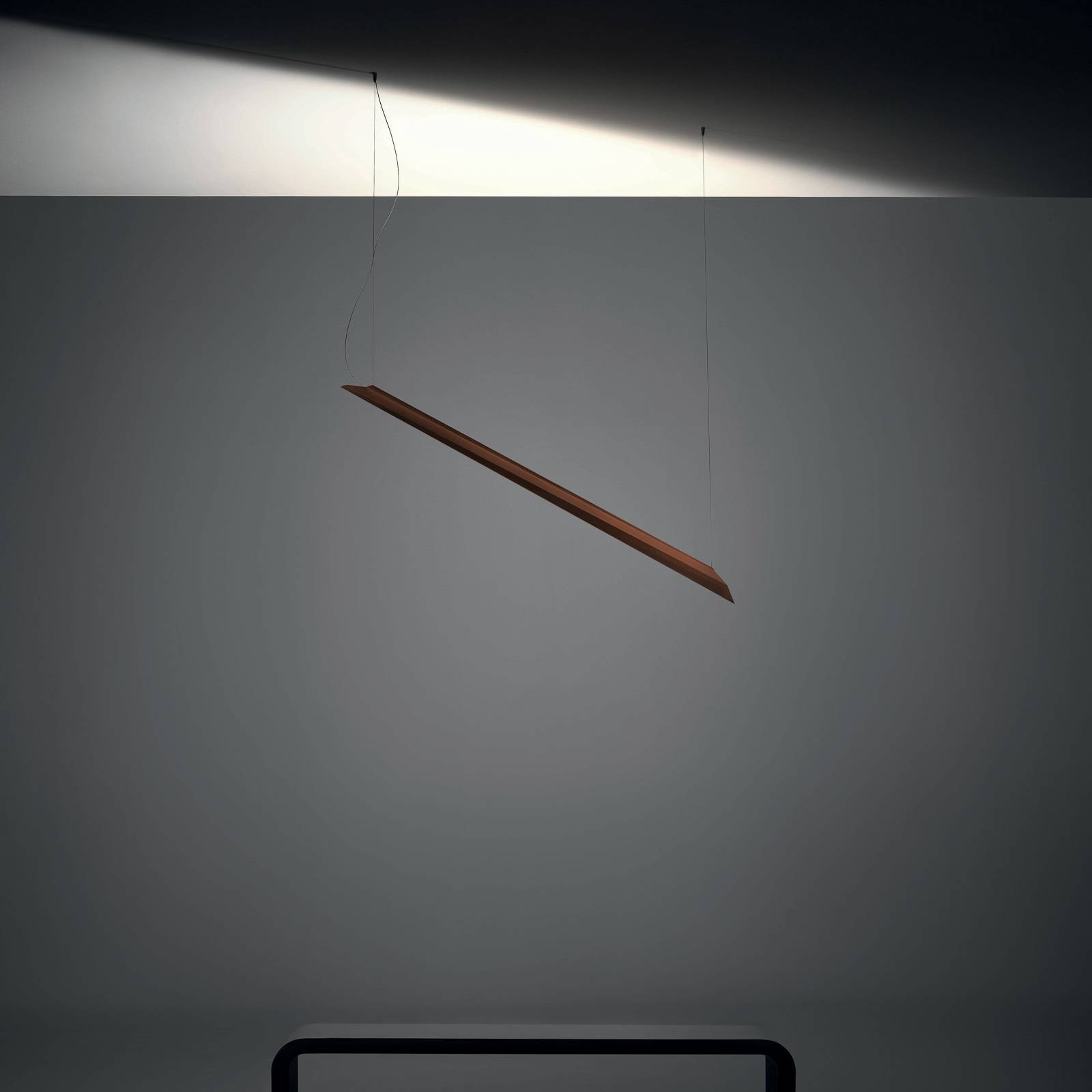 Knikerboker Schegge LED-hänglampa 1 lampa tegel