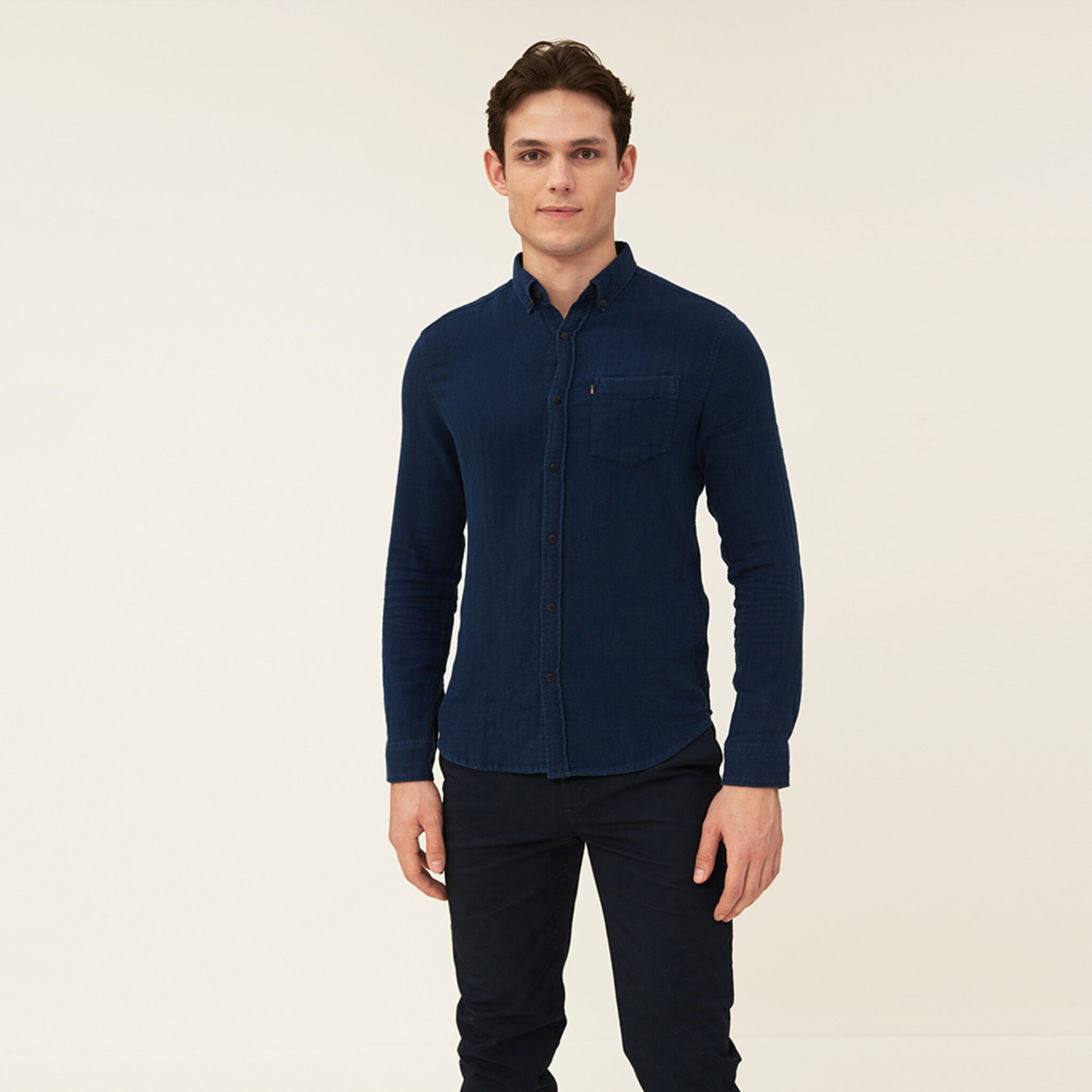 Clive Herringbone Shirt