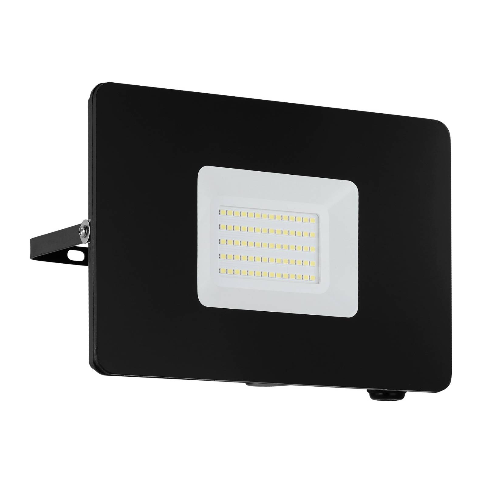 Utomhus LED-spot Faedo 3 i svart, 50 W
