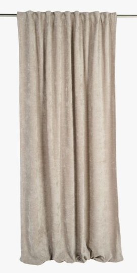 Carlo chenille gardin beige
