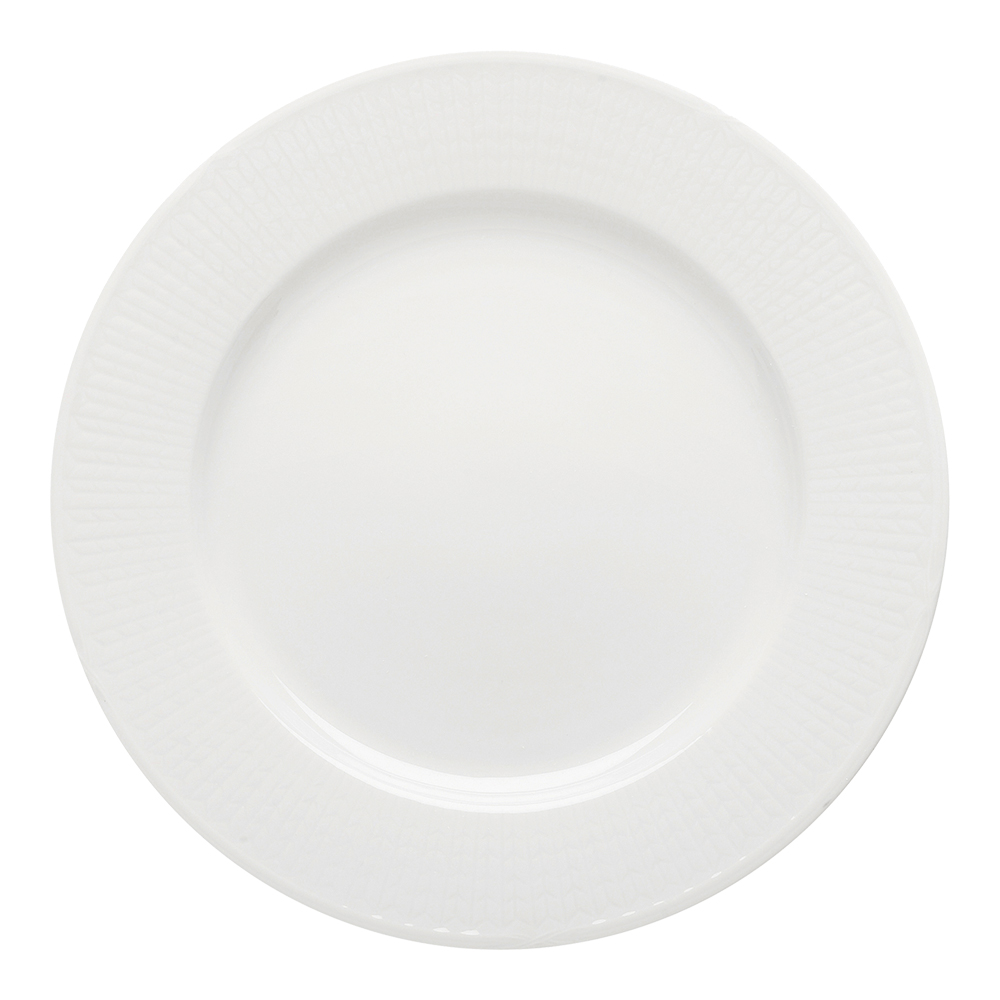 Rörstrand - Swedish Grace Tallrik flat 17 cm Snö