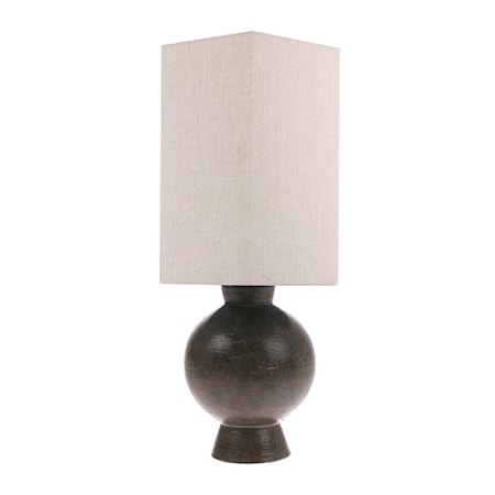 Hexagon Lampskärm Linnen Medium Natural