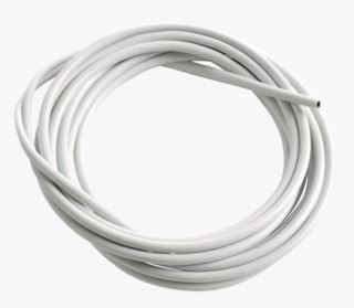 Gardinspiral 3m & 12 krokar spiral vit