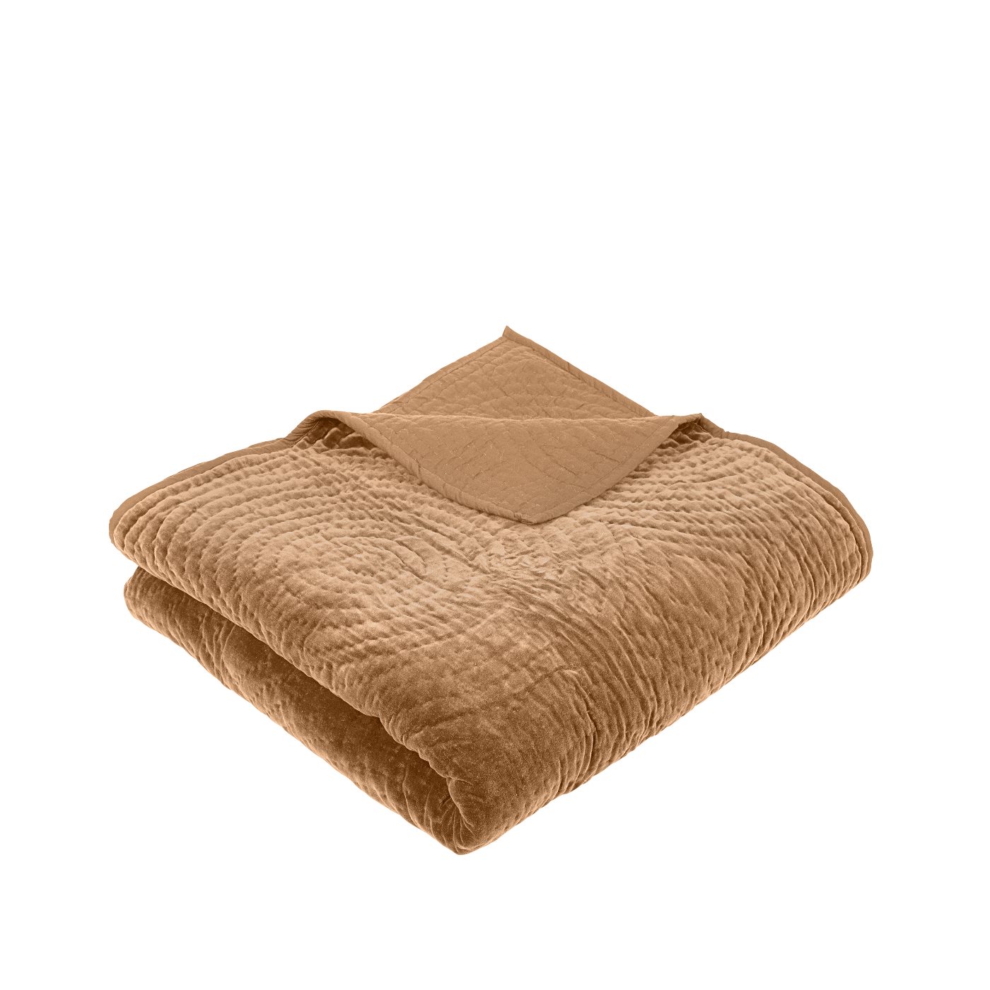Överkast sammet QUILT RING tan, Broste Copenhagen