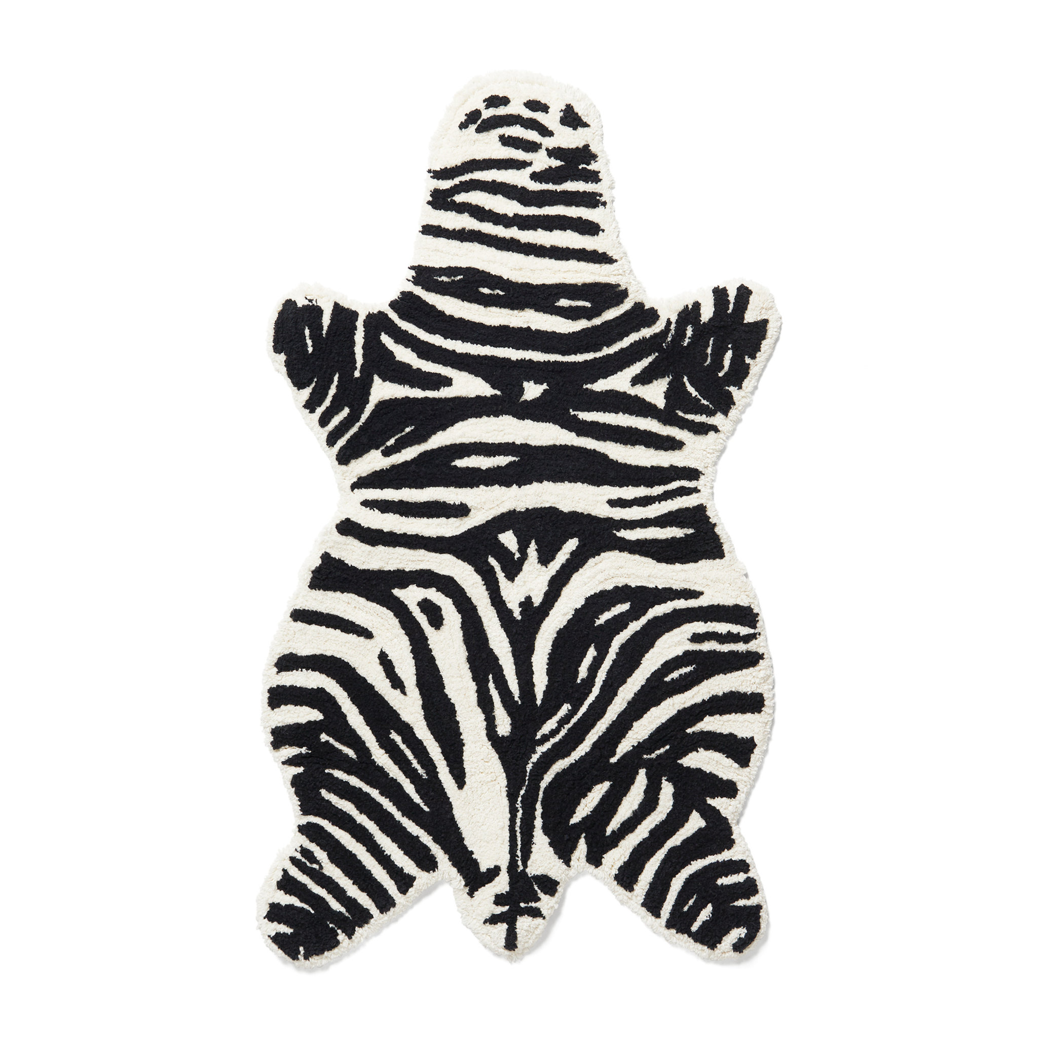 Badrumsmatta Zebra 96x56 cm