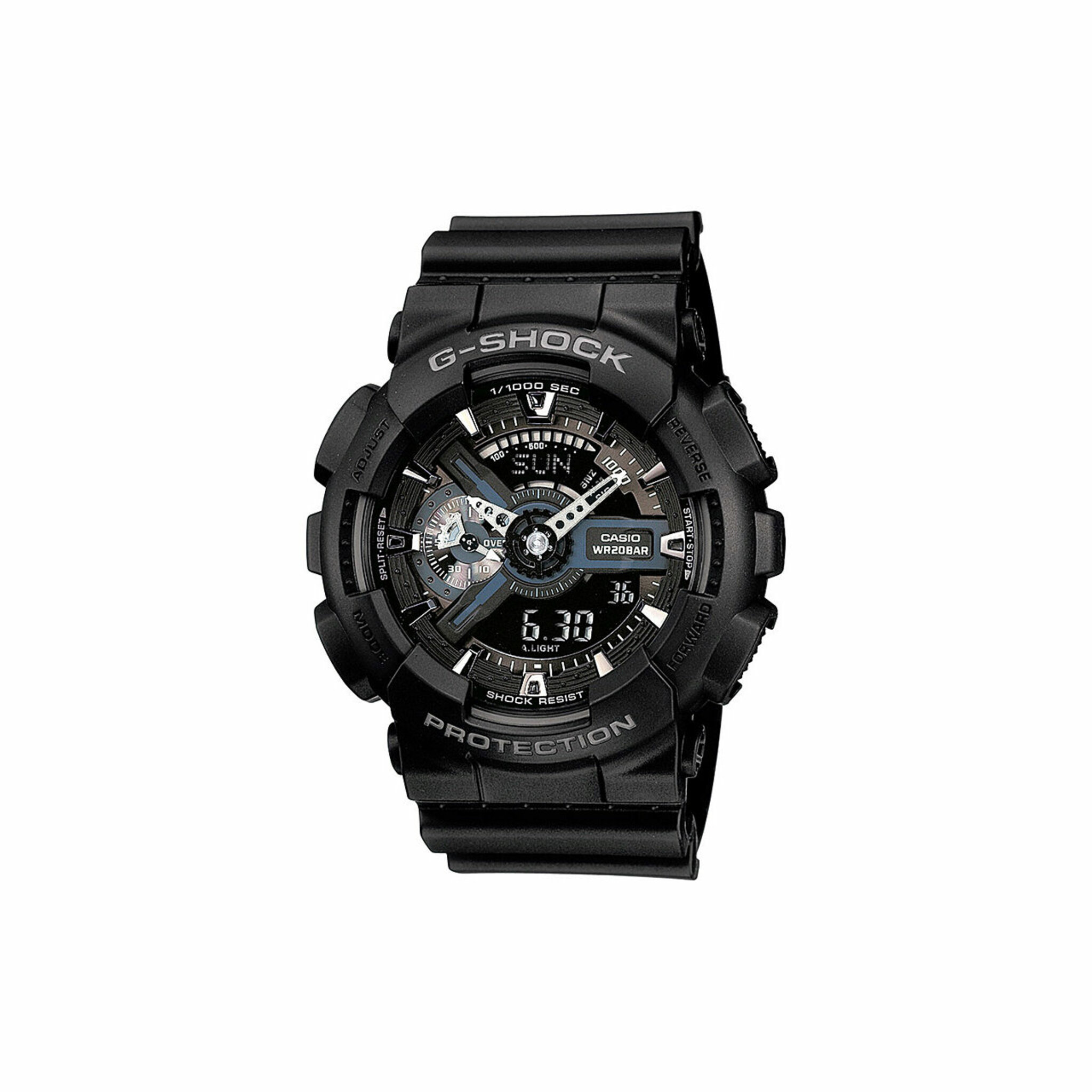 Ga-110-1ber, Quartz, 51mm, 20atm, black