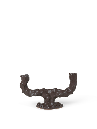 Dito Ljusstake Double Dark Brown