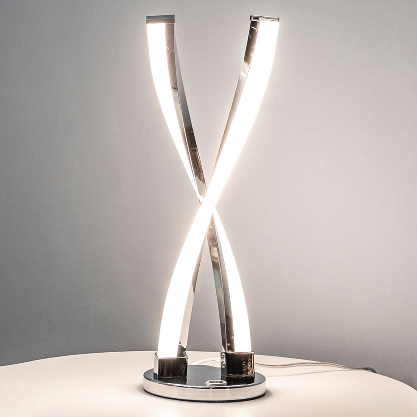 LED-bordslampa Idana, dimbar