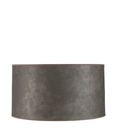 SHADE CYLINDER SMALL Leather taupe