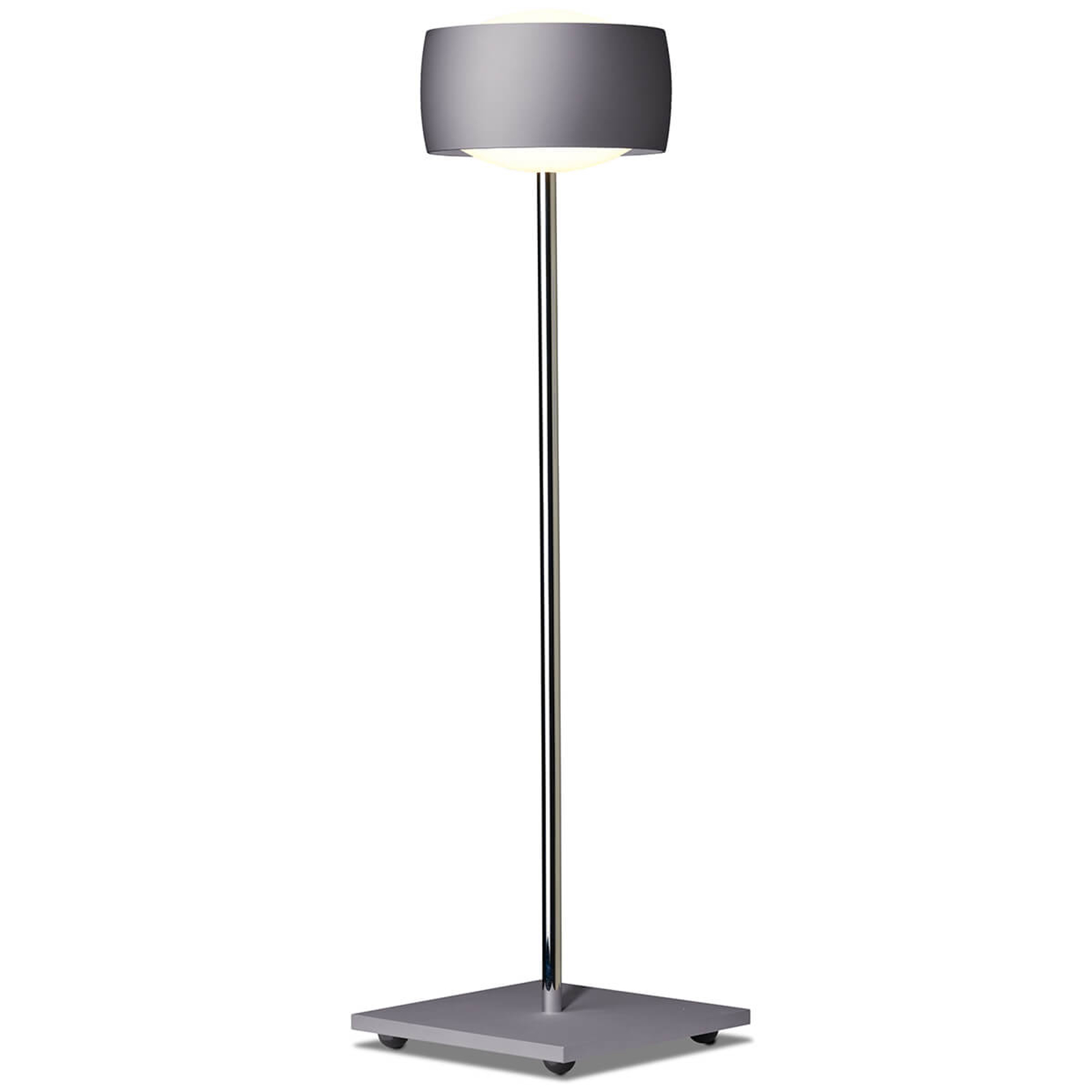 Med gestigenkänning – LED-bordslampa Grace grå