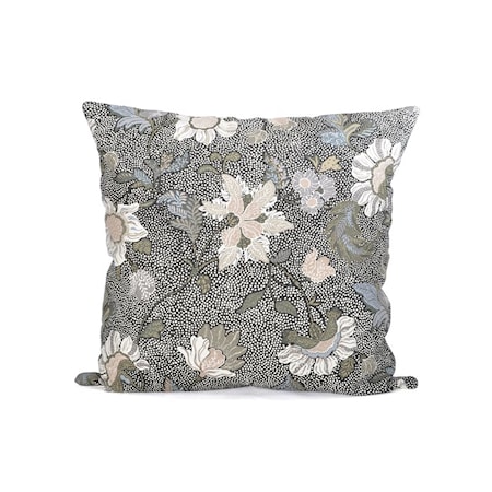 Kuddfodral Flower Linen 50x50