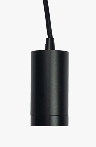 Focus black m/støpsel pendel svart