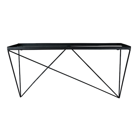Hylla Alexis Svart 47 cm