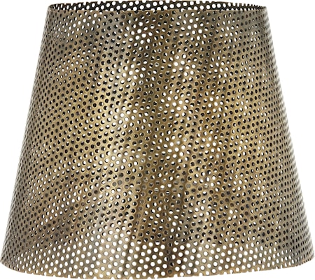 Mia hålad lampskärm Antik mässing 20cm