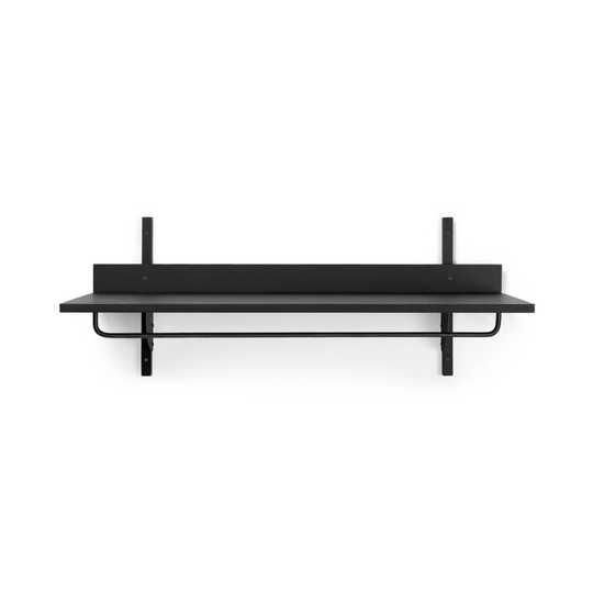 Ferm Living Hylla Sector Svart/Svart mässing