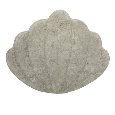 Matta Shell Ljusgrå 66x75cm