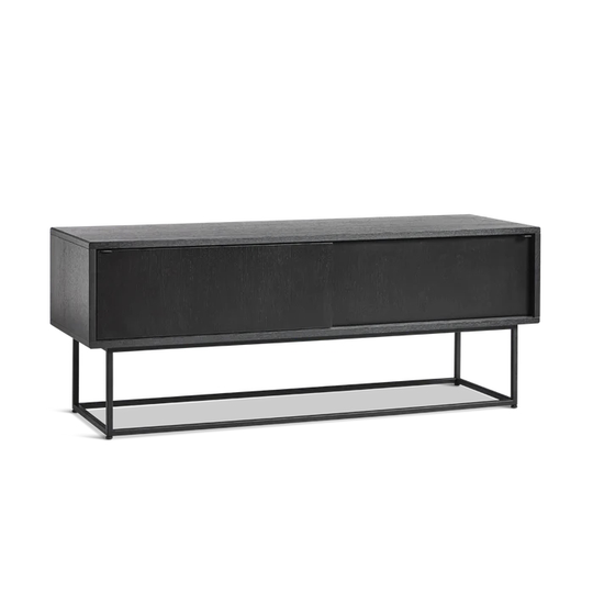 Virka Sideboard 120 cm låg svart Woud