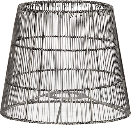 Mia Nordic Lampskärm Antiksilver 21cm
