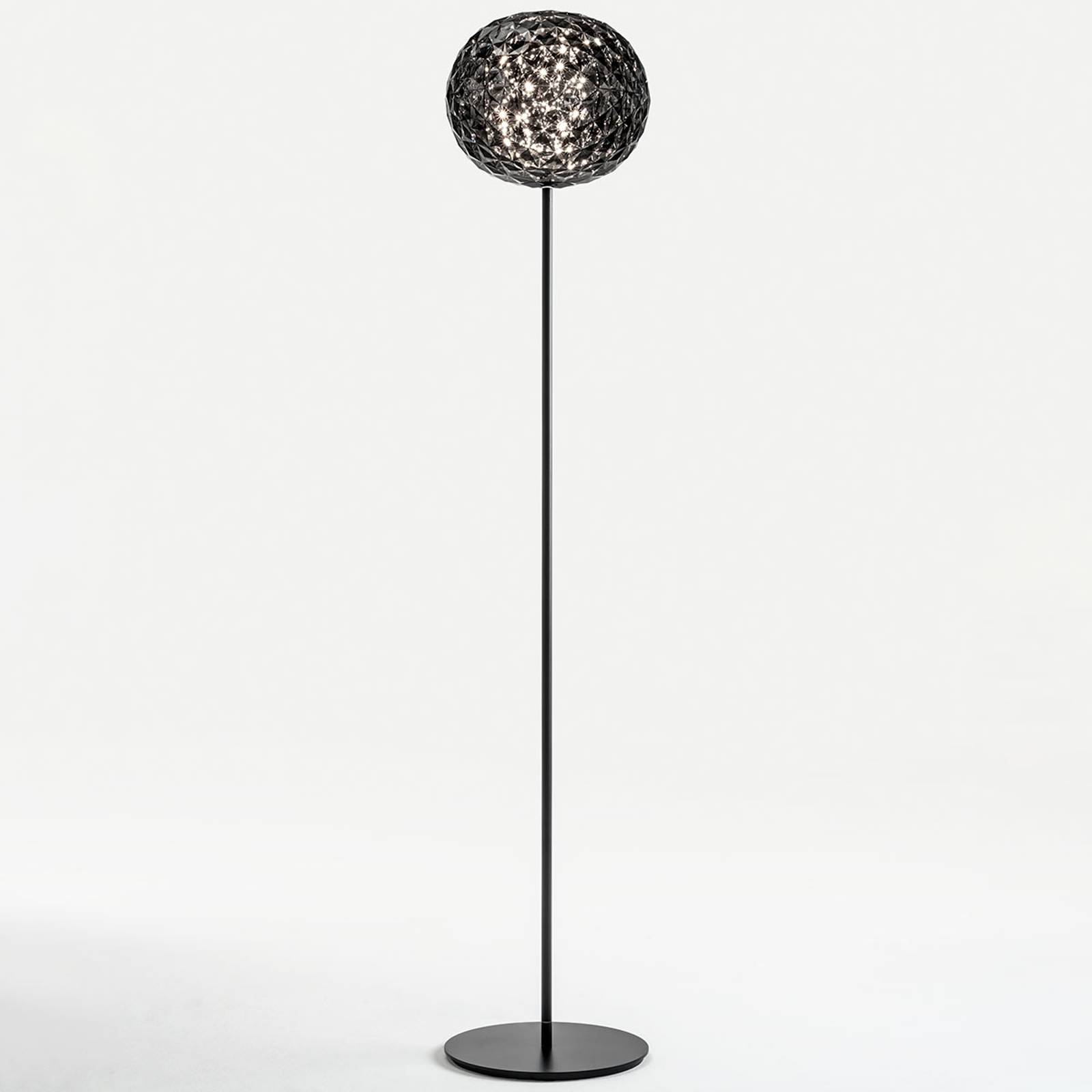 Kartell Planet LED-golvlampa 160 cm rökgrå