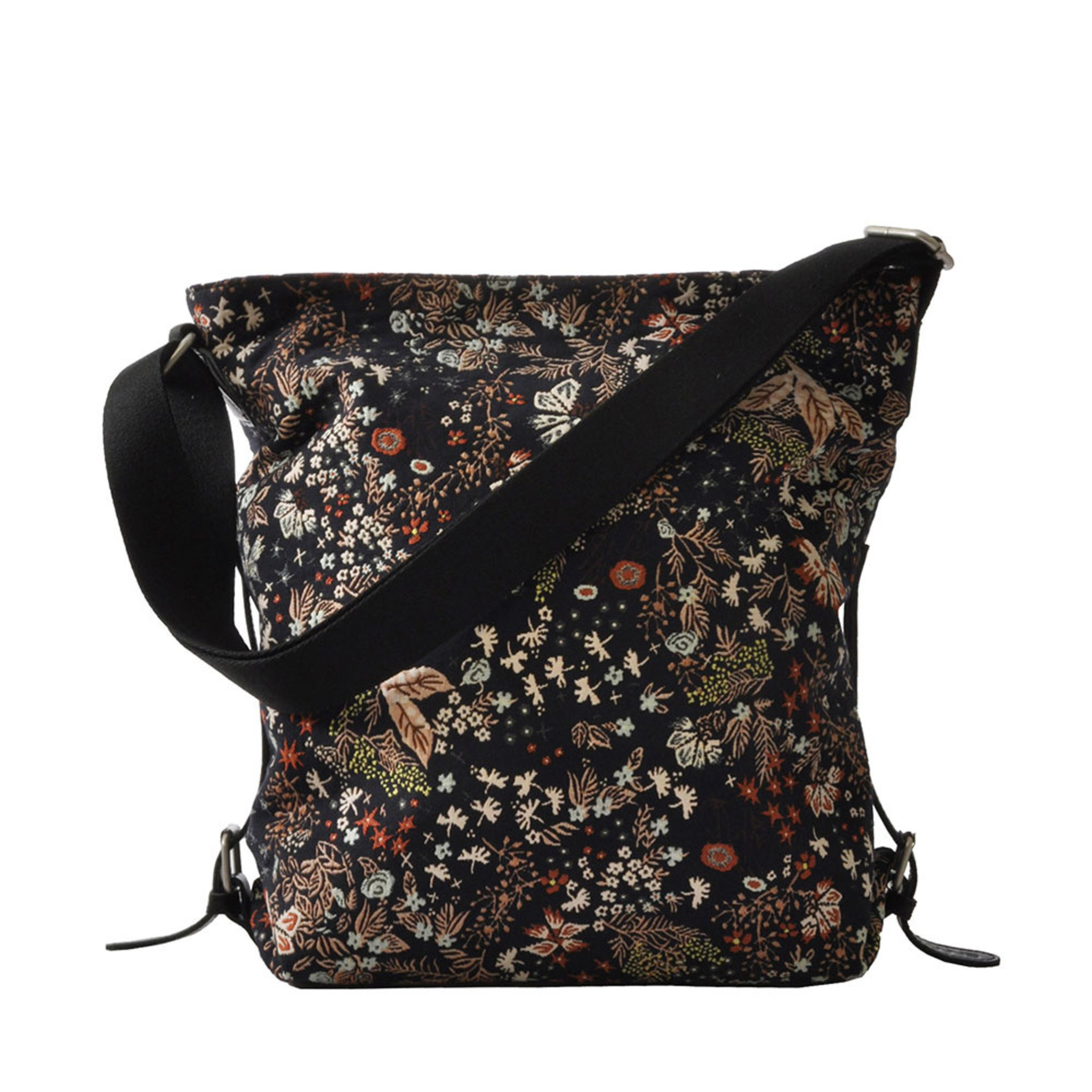 Mixed Flower Shoulder Bag