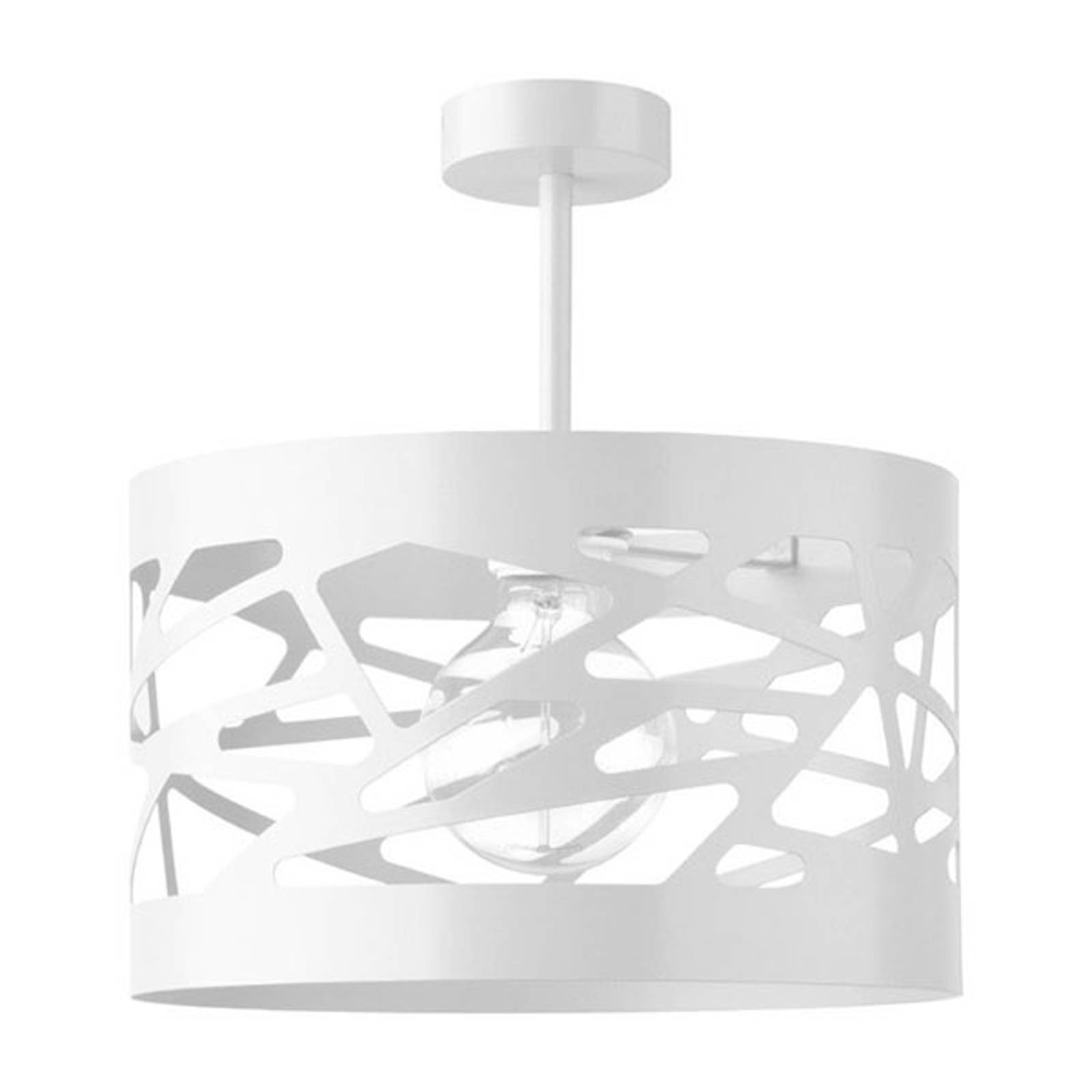 Taklampa Modul Frez Ø 39 cm, vit