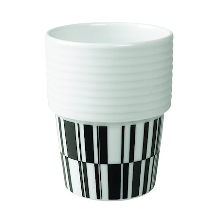 Filippa K Te- & kaffemugg Svart/deco 2-pack