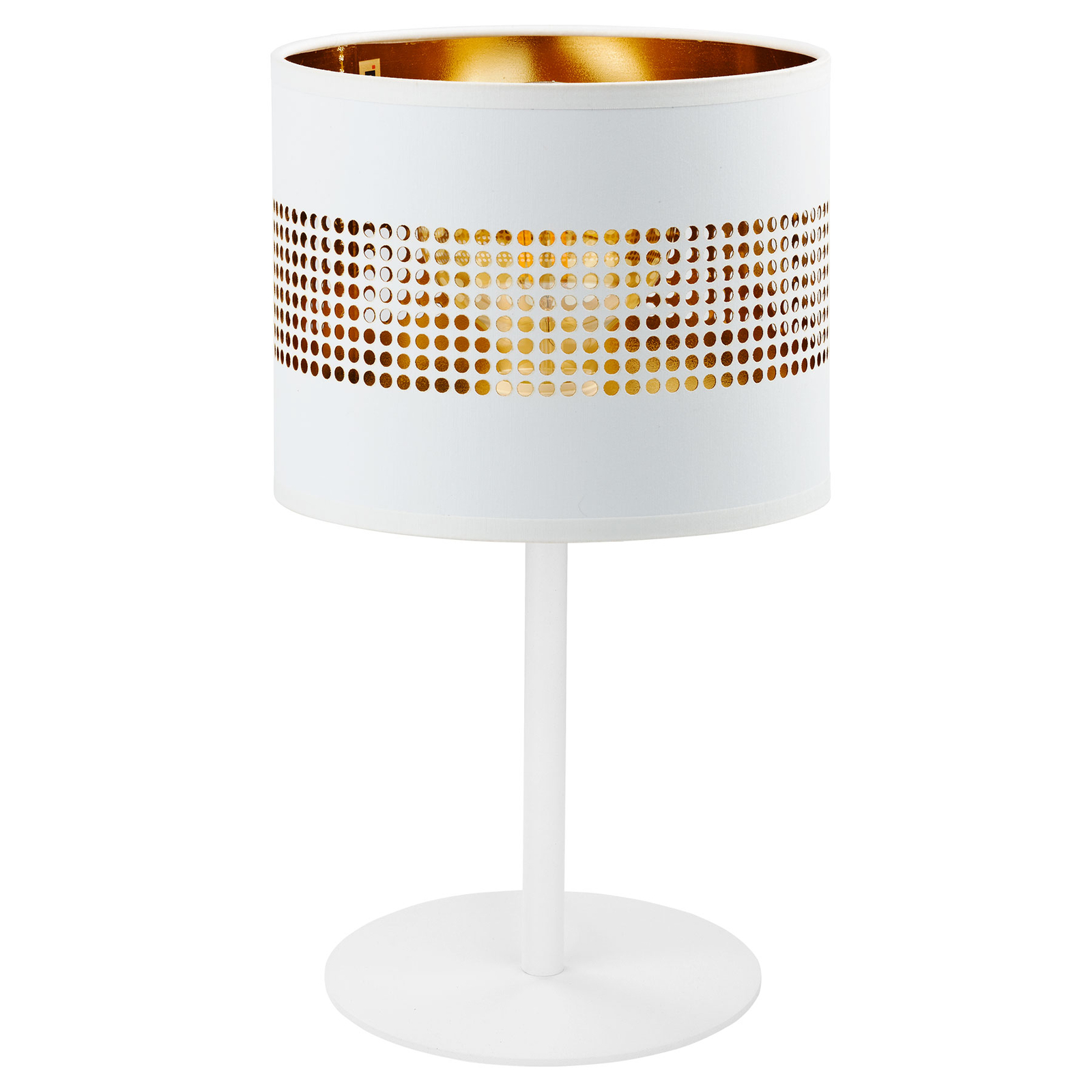 Bordslampa Tago vit/guld