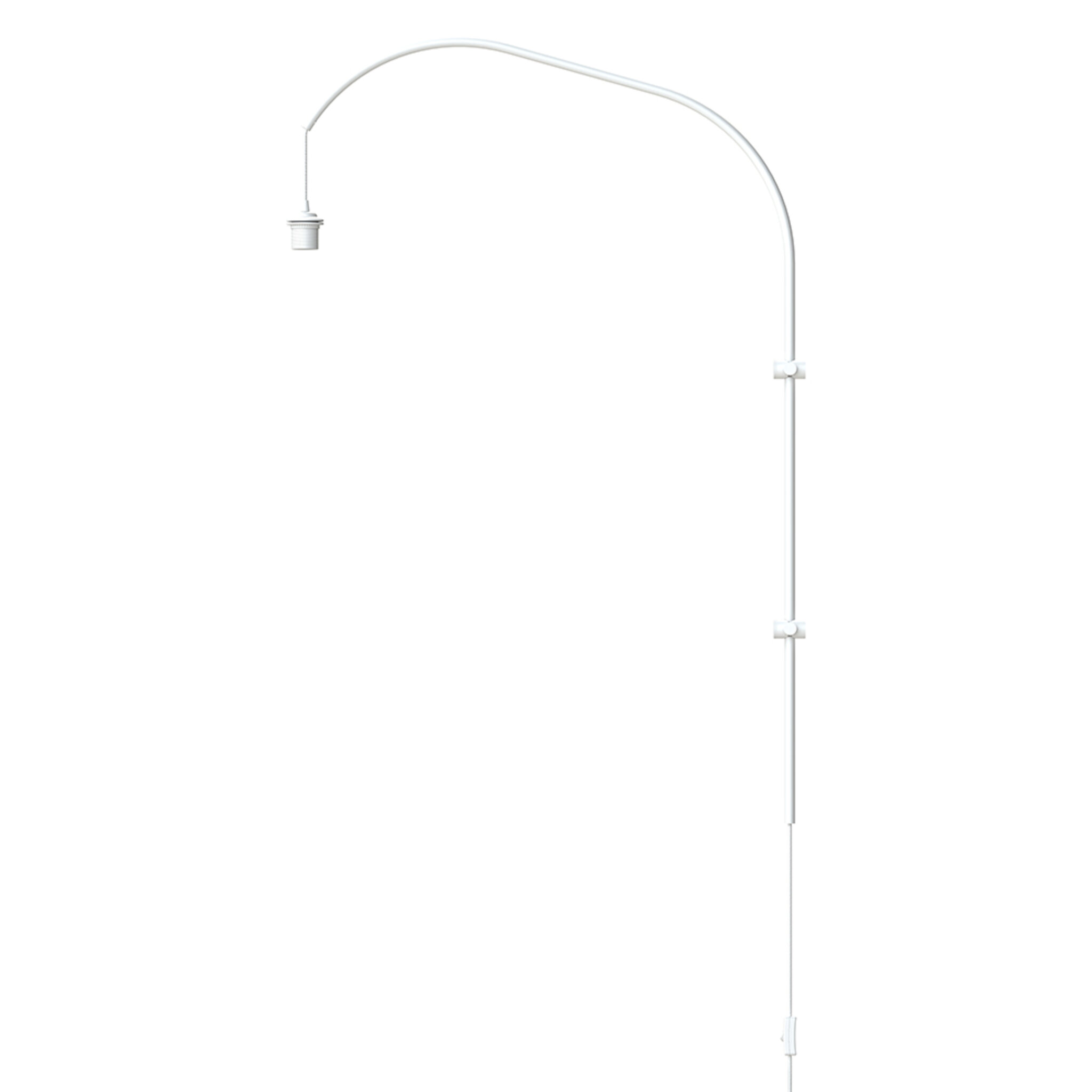 Willow Wall Hanger Single Black H 123 Cm