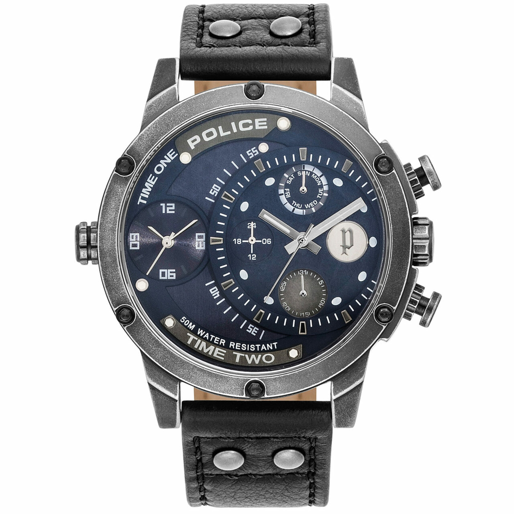 Pl15982jsq.03, Quartz, 49mm, 3atm, silver