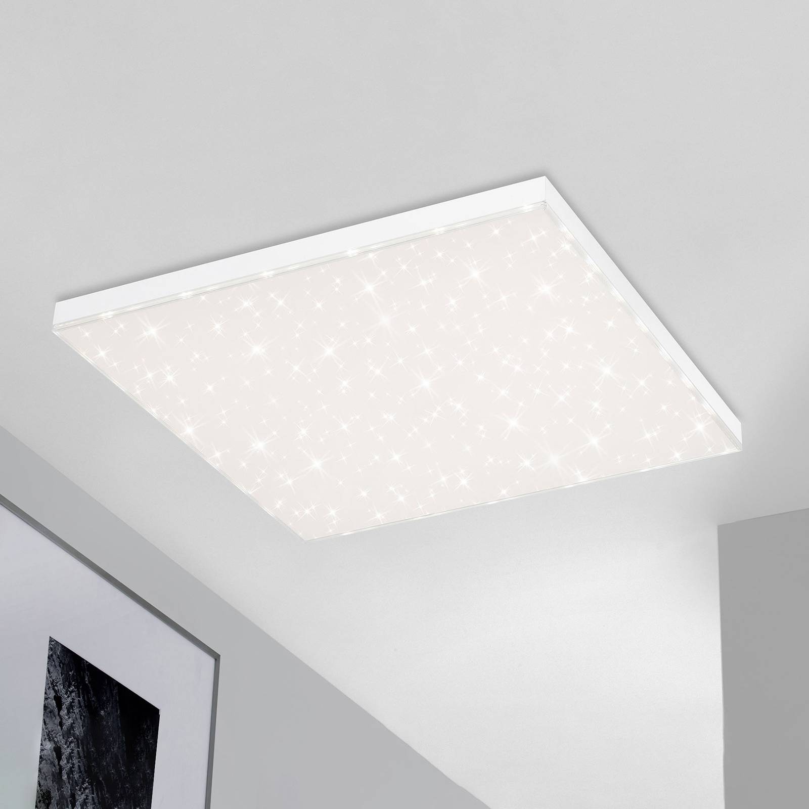 LED-stjärnhimmel Frameless CCT, 60 x 60 cm