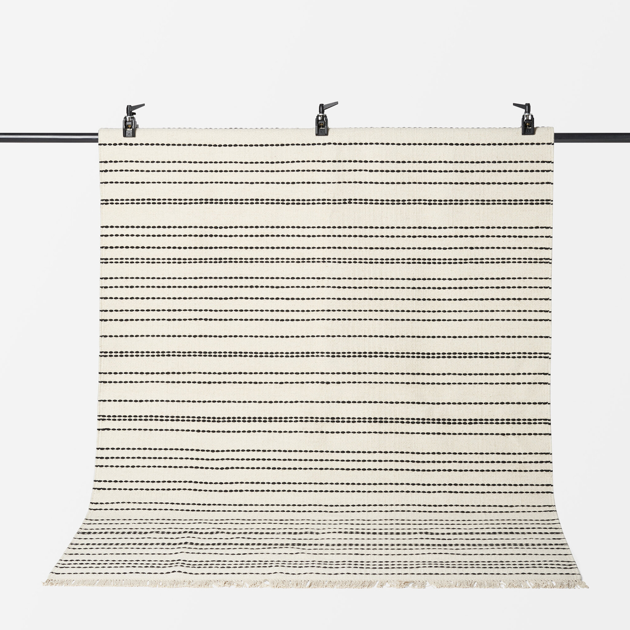 Randig ullmatta PINSTRIPE 170x230 cm