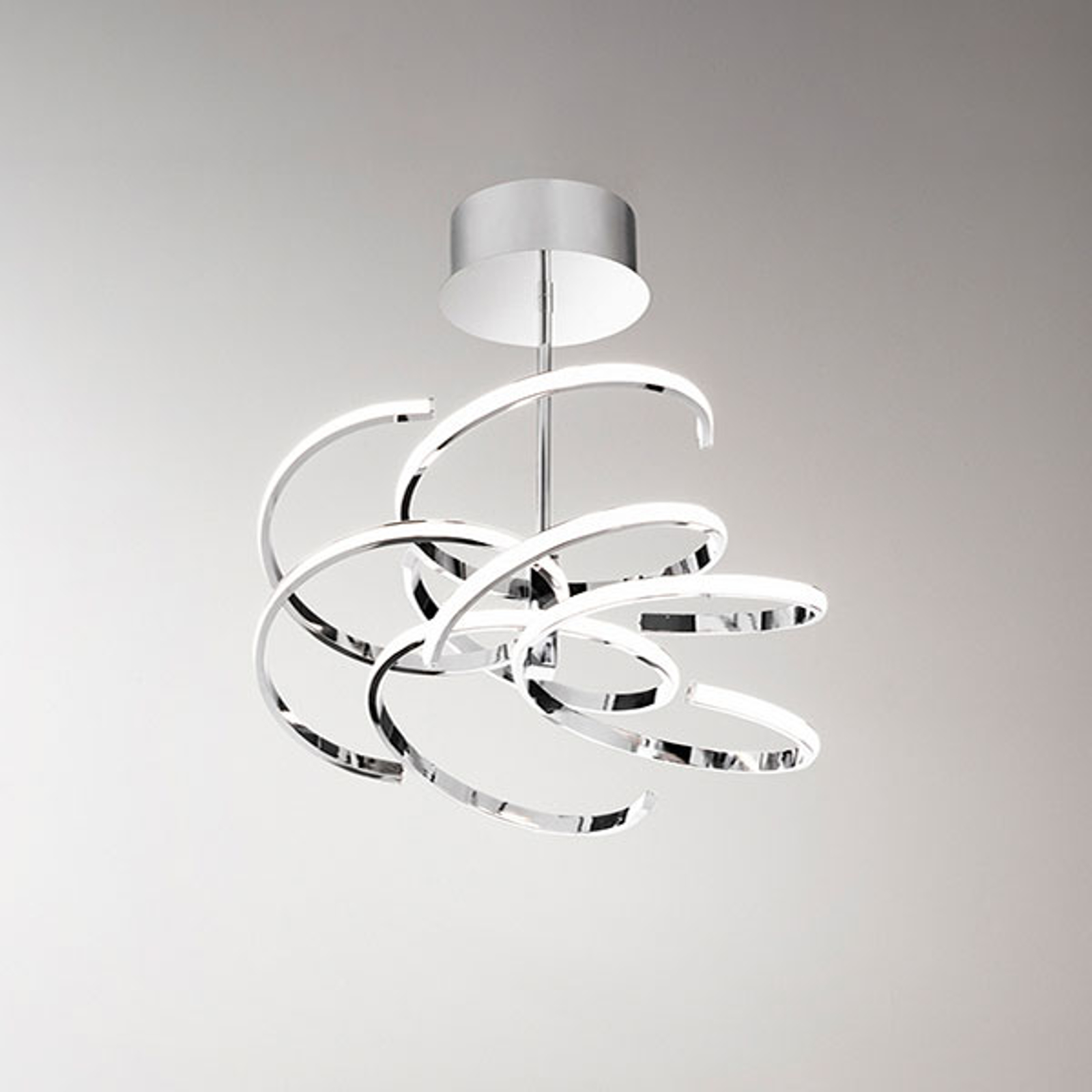 LED-taklampa 6398 krom