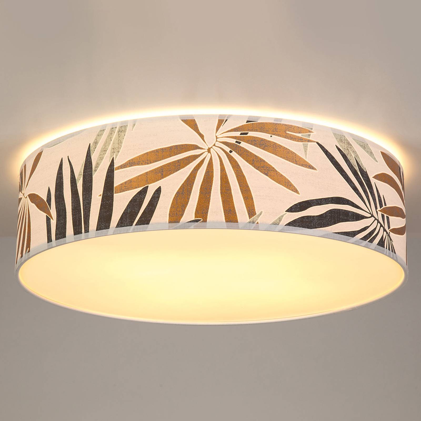 Taklampa Jaro med motivtryck, 1 lampa, Ø 58 cm